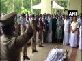 Rajya Sabha MP Veerendra Kumar cremated with full state honours in Wayanad - Hindi News | Rajya Sabha MP Veerendra Kumar cremated with full state honours in Wayanad | Latest national News at Lokmattimes.com