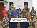 BSF recovers huge cache of ammunition in Meghalaya's South Khasi Hills - Hindi News | BSF recovers huge cache of ammunition in Meghalaya's South Khasi Hills | Latest national News at Lokmattimes.com