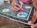 Odisha's oldest, most popular art form 'Pattachitra' preserved in Raghurajpur - Hindi News | Odisha's oldest, most popular art form 'Pattachitra' preserved in Raghurajpur | Latest national News at Lokmattimes.com