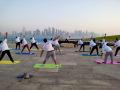 Qatar celebrates 7th International Day of Yoga in six cities - Hindi News | Qatar celebrates 7th International Day of Yoga in six cities | Latest international News at Lokmattimes.com