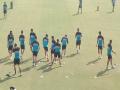 Ind vs NZ: Kiwi players sweat it out ahead of first Test - Hindi News | Ind vs NZ: Kiwi players sweat it out ahead of first Test | Latest cricket News at Lokmattimes.com