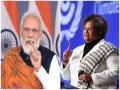 PM Modi congratulates Mia Amor Mottley for her re-election as Barbados Prime Minister - Hindi News | PM Modi congratulates Mia Amor Mottley for her re-election as Barbados Prime Minister | Latest international News at Lokmattimes.com