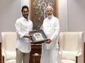 Andhra Pradesh CM Jagan Mohan Reddy meets PM Modi, discusses developmental issues - Hindi News | Andhra Pradesh CM Jagan Mohan Reddy meets PM Modi, discusses developmental issues | Latest politics News at Lokmattimes.com