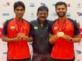 Pramod, Sukant win gold in men’s doubles at Four Nations Para-Badminton International - Hindi News | Pramod, Sukant win gold in men’s doubles at Four Nations Para-Badminton International | Latest badminton News at Lokmattimes.com