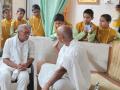 Digvijaya's 18km barefoot padayatra to woo Gurjars in Bhopal - Hindi News | Digvijaya's 18km barefoot padayatra to woo Gurjars in Bhopal | Latest politics News at Lokmattimes.com