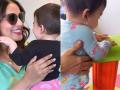 Bipasha Basu’s daughter Devi is her Sunday yoga partner - Hindi News | Bipasha Basu’s daughter Devi is her Sunday yoga partner | Latest international News at Lokmattimes.com