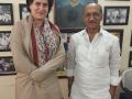 Days after replaced by Surjewala as MP incharge, Priyanka meets JP Agarwal - Hindi News | Days after replaced by Surjewala as MP incharge, Priyanka meets JP Agarwal | Latest politics News at Lokmattimes.com
