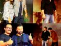 'Gadar 2' bash: SRK, Gauri walk hand-in-hand; Salman, Aamir pose together - Hindi News | 'Gadar 2' bash: SRK, Gauri walk hand-in-hand; Salman, Aamir pose together | Latest international News at Lokmattimes.com