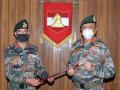 Lt Gen M V Suchindra Kumar takes command of Jammu-based 16 Corps - Hindi News | Lt Gen M V Suchindra Kumar takes command of Jammu-based 16 Corps | Latest national News at Lokmattimes.com