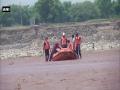 Woman gets stranded in river waters in Jammu, rescued by SDRF, police - Hindi News | Woman gets stranded in river waters in Jammu, rescued by SDRF, police | Latest national News at Lokmattimes.com