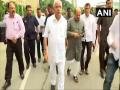 K'taka: BJP MLAs arrive at Vidhana Soudha for debate on confidence motion - Hindi News | K'taka: BJP MLAs arrive at Vidhana Soudha for debate on confidence motion | Latest politics News at Lokmattimes.com