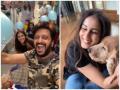 Riteish Deshmukh jumps on 'Pawri' bandwagon to wish pet Flash on birthday - Hindi News | Riteish Deshmukh jumps on 'Pawri' bandwagon to wish pet Flash on birthday | Latest maharashtra News at Lokmattimes.com