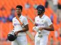 Sundar hits 96 not out as India make 365, take 160-run lead - Hindi News | Sundar hits 96 not out as India make 365, take 160-run lead | Latest cricket News at Lokmattimes.com