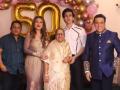Govinda celebrates wife Sunita's 50th birthday with kids, family - Hindi News | Govinda celebrates wife Sunita's 50th birthday with kids, family | Latest lifestyle News at Lokmattimes.com