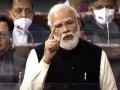 The 10 main issues on which Modi lambasted Congress in Parliament - Hindi News | The 10 main issues on which Modi lambasted Congress in Parliament | Latest politics News at Lokmattimes.com