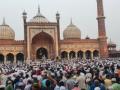 After 2-yr hiatus, devotees offer Namaz at Delhi's Jama Masjid on Eid-ul-Fitr - Hindi News | After 2-yr hiatus, devotees offer Namaz at Delhi's Jama Masjid on Eid-ul-Fitr | Latest national News at Lokmattimes.com