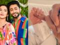 Zaid Darbar is indebted to 'strong wife' Gauahar as he posts first pic of newborn - Hindi News | Zaid Darbar is indebted to 'strong wife' Gauahar as he posts first pic of newborn | Latest entertainment News at Lokmattimes.com