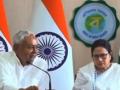Oppn parties have to shed egos to unite against BJP: Mamata and Nitish - Hindi News | Oppn parties have to shed egos to unite against BJP: Mamata and Nitish | Latest politics News at Lokmattimes.com