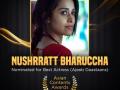 Nushrratt Bharuccha only Indian actress nominated at Asian Contents Awards by Busan Film Fest - Hindi News | Nushrratt Bharuccha only Indian actress nominated at Asian Contents Awards by Busan Film Fest | Latest entertainment News at Lokmattimes.com
