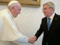 IOC President and Pope agree to explore cooperation between faith and sport to support refugees - Hindi News | IOC President and Pope agree to explore cooperation between faith and sport to support refugees | Latest other-sports News at Lokmattimes.com