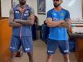 Kohli, Hardik show off cool dance moves ahead of Australia T20Is - Hindi News | Kohli, Hardik show off cool dance moves ahead of Australia T20Is | Latest cricket News at Lokmattimes.com