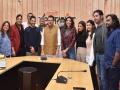 Vikrant Messy, Radhika Apte starrer team 'Forensic' meets Uttarakhand CM - Hindi News | Vikrant Messy, Radhika Apte starrer team 'Forensic' meets Uttarakhand CM | Latest entertainment News at Lokmattimes.com