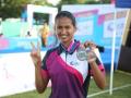 National Games: Scouted by SAG 8 years ago, Amita Rathva makes the state proud with individual silver, team bronze - Hindi News | National Games: Scouted by SAG 8 years ago, Amita Rathva makes the state proud with individual silver, team bronze | Latest other-sports News at Lokmattimes.com
