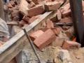 Labourer killed in Delhi wall collapse - Hindi News | Labourer killed in Delhi wall collapse | Latest national News at Lokmattimes.com