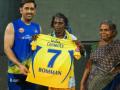 IPL 2023: CSK felicitates Elephant caregivers Bomman, Bellie and Oscar-winning director Kartiki Gonsalves - Hindi News | IPL 2023: CSK felicitates Elephant caregivers Bomman, Bellie and Oscar-winning director Kartiki Gonsalves | Latest cricket News at Lokmattimes.com