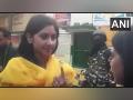 UP Polls phase 4: BJP candidate from Raebareli Sadar seat Aditi Singh casts her vote, says Congress nowhere in race - Hindi News | UP Polls phase 4: BJP candidate from Raebareli Sadar seat Aditi Singh casts her vote, says Congress nowhere in race | Latest politics News at Lokmattimes.com