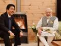 Bullet trains to amphibian aircraft, Japanese tea to Ganga Aarti - PM Modi's deep bond with Shinzo Abe transcended geographical and political boundaries - Hindi News | Bullet trains to amphibian aircraft, Japanese tea to Ganga Aarti - PM Modi's deep bond with Shinzo Abe transcended geographical and political boundaries | Latest national News at Lokmattimes.com