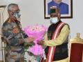 Army chief discuses India-China border infra with HP Guv - Hindi News | Army chief discuses India-China border infra with HP Guv | Latest politics News at Lokmattimes.com