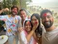 Katrina celebrates first Holi with Kaushals, shares wholesome pics - Hindi News | Katrina celebrates first Holi with Kaushals, shares wholesome pics | Latest entertainment News at Lokmattimes.com
