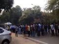 Students protest hostel committe meet, block ambulance from taking prof to hospital: JNU admin - Hindi News | Students protest hostel committe meet, block ambulance from taking prof to hospital: JNU admin | Latest national News at Lokmattimes.com