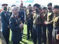 Gen Naravane felicitates all contingents, participants of Army Day, R-Day Parade - Hindi News | Gen Naravane felicitates all contingents, participants of Army Day, R-Day Parade | Latest national News at Lokmattimes.com
