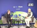 PM Modi discusses sustainable development with Microsoft co-founder Bill Gates in Glasgow - Hindi News | PM Modi discusses sustainable development with Microsoft co-founder Bill Gates in Glasgow | Latest international News at Lokmattimes.com