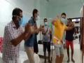 Assam: COVID-19 patients boost morale by playing flute, singing, dancing at quarantine centre - Hindi News | Assam: COVID-19 patients boost morale by playing flute, singing, dancing at quarantine centre | Latest national News at Lokmattimes.com