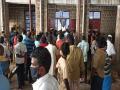 People crowd Madurai District Collector's office, flout social distancing norms - Hindi News | People crowd Madurai District Collector's office, flout social distancing norms | Latest national News at Lokmattimes.com