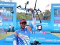 World Archery C'ships: Jyothi Surekha feels 'very proud' after winning gold in mixed compound event - Hindi News | World Archery C'ships: Jyothi Surekha feels 'very proud' after winning gold in mixed compound event | Latest other-sports News at Lokmattimes.com