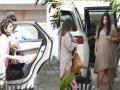 After wedding, Neetu Kapoor, Soni Razdan, Shaheen Bhatt visit Ranbir, Alia's residence - Hindi News | After wedding, Neetu Kapoor, Soni Razdan, Shaheen Bhatt visit Ranbir, Alia's residence | Latest entertainment News at Lokmattimes.com