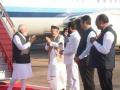 PM Modi arrives in Mumbai - Hindi News | PM Modi arrives in Mumbai | Latest maharashtra News at Lokmattimes.com