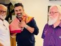 R. Madhavan, scientist Nambi Narayanan meet Rajinikanth - Hindi News | R. Madhavan, scientist Nambi Narayanan meet Rajinikanth | Latest entertainment News at Lokmattimes.com