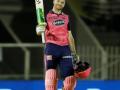 IPL 2022: Buttler's century, Samson and Hetmyer cameos take Royals to 217/5 against KKR - Hindi News | IPL 2022: Buttler's century, Samson and Hetmyer cameos take Royals to 217/5 against KKR | Latest cricket News at Lokmattimes.com