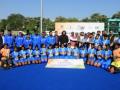 U-16 Women's Hockey League: Sports Authority of India 'A' lift trophy - Hindi News | U-16 Women's Hockey League: Sports Authority of India 'A' lift trophy | Latest hockey News at Lokmattimes.com
