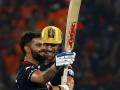 IPL 2023: Virat century, Du Plessis fifty help RCB thrash SRH by 8 wickets, jump to 4th spot - Hindi News | IPL 2023: Virat century, Du Plessis fifty help RCB thrash SRH by 8 wickets, jump to 4th spot | Latest cricket News at Lokmattimes.com