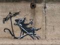 Lounging cocktail sipping rat, dancing couple on bus stop roof- Banksy reveals artworks at UK seaside resorts - Hindi News | Lounging cocktail sipping rat, dancing couple on bus stop roof- Banksy reveals artworks at UK seaside resorts | Latest international News at Lokmattimes.com