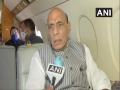 Out of desperation to win elections, Mamata Banerjee blaming BJP for her leg injury: Rajnath Singh - Hindi News | Out of desperation to win elections, Mamata Banerjee blaming BJP for her leg injury: Rajnath Singh | Latest national News at Lokmattimes.com