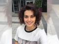Lockdown diaries: Taapsee's hair-raising experiments continue - Hindi News | Lockdown diaries: Taapsee's hair-raising experiments continue | Latest maharashtra News at Lokmattimes.com