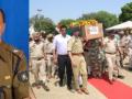 Wreath laying ceremony of CISF jawan killed in encounter held at Jammu - Hindi News | Wreath laying ceremony of CISF jawan killed in encounter held at Jammu | Latest politics News at Lokmattimes.com