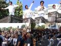 SRK does 'Pathaan' hook step on Mannat balcony to celebrate TV premiere - Hindi News | SRK does 'Pathaan' hook step on Mannat balcony to celebrate TV premiere | Latest entertainment News at Lokmattimes.com